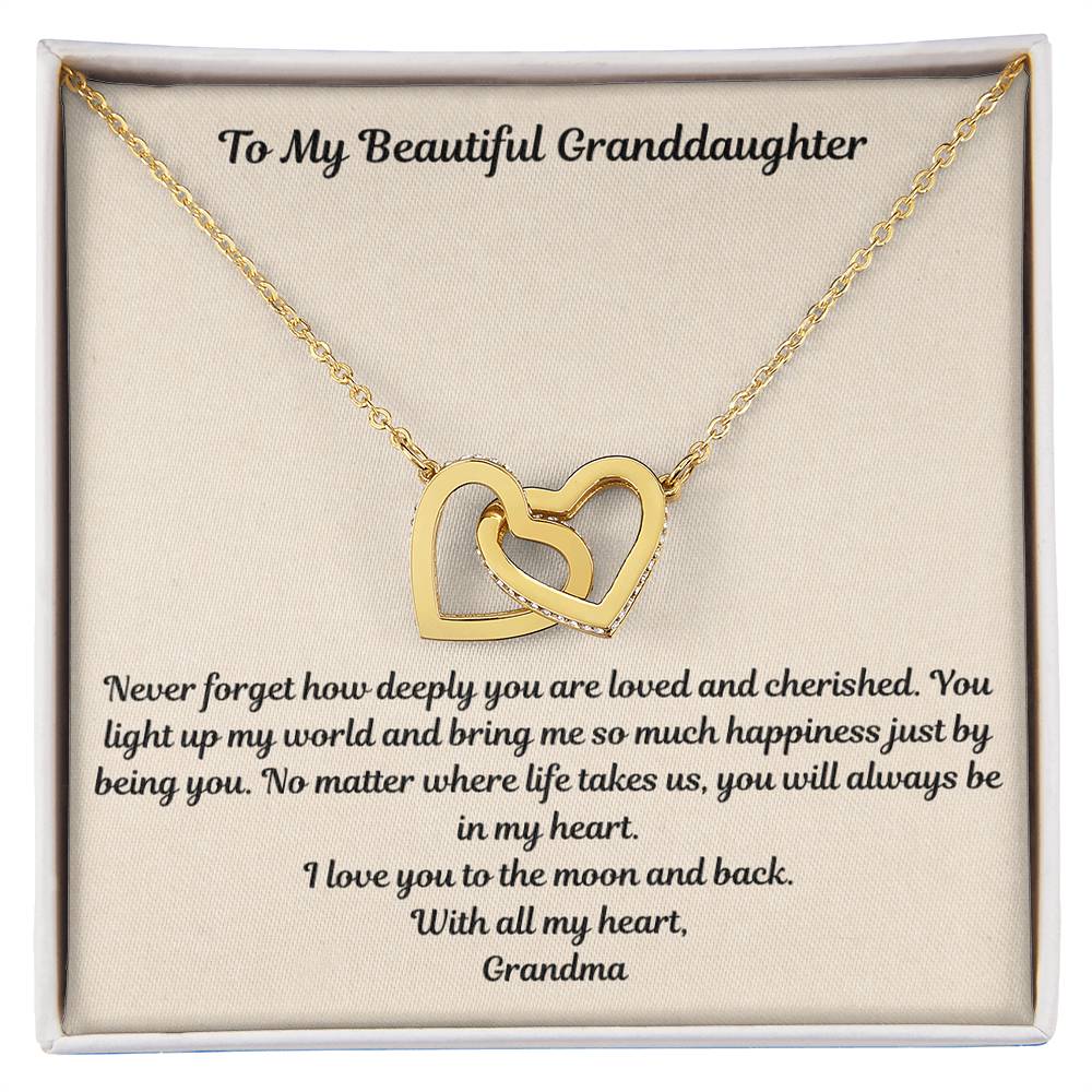 To My Beauitful Granddaughter
