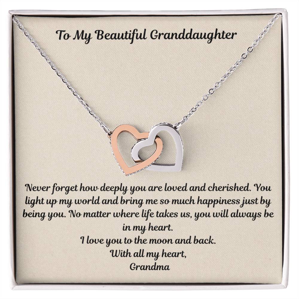 To My Beauitful Granddaughter