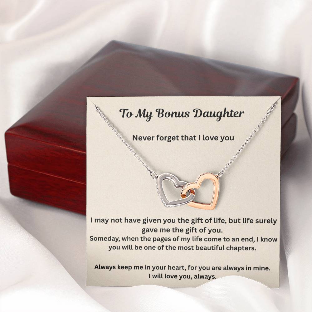 To My Bonus Daughter  Never forget I love you