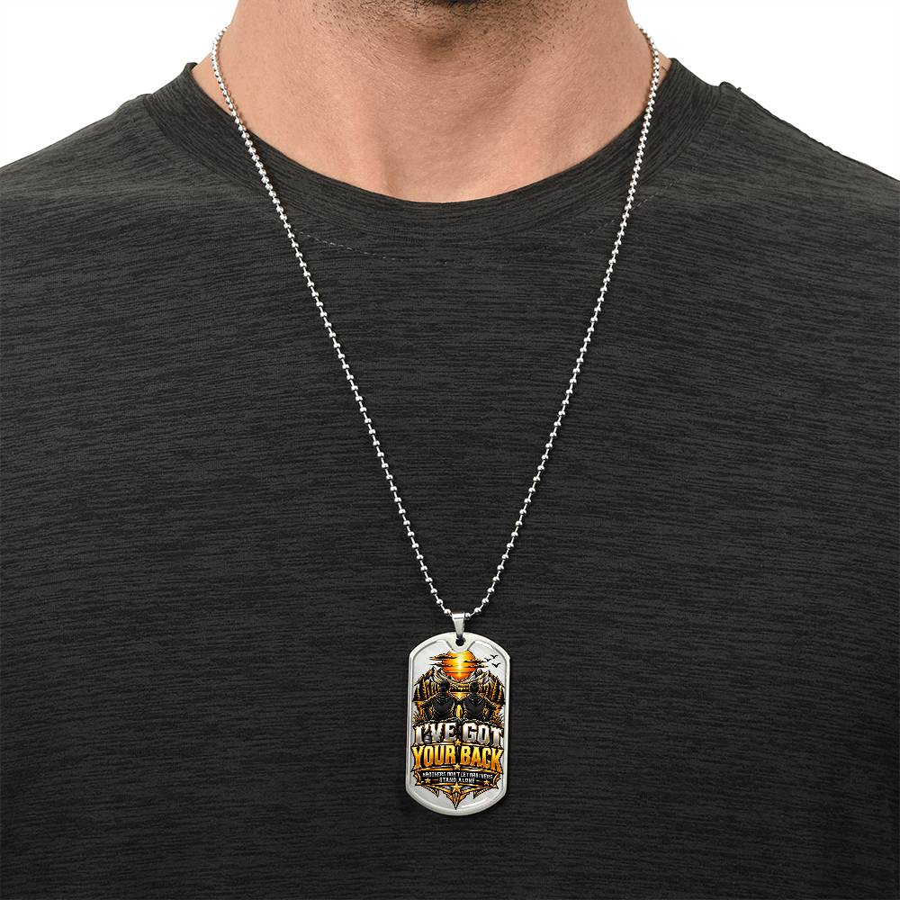 I've got Your Back Dog tag