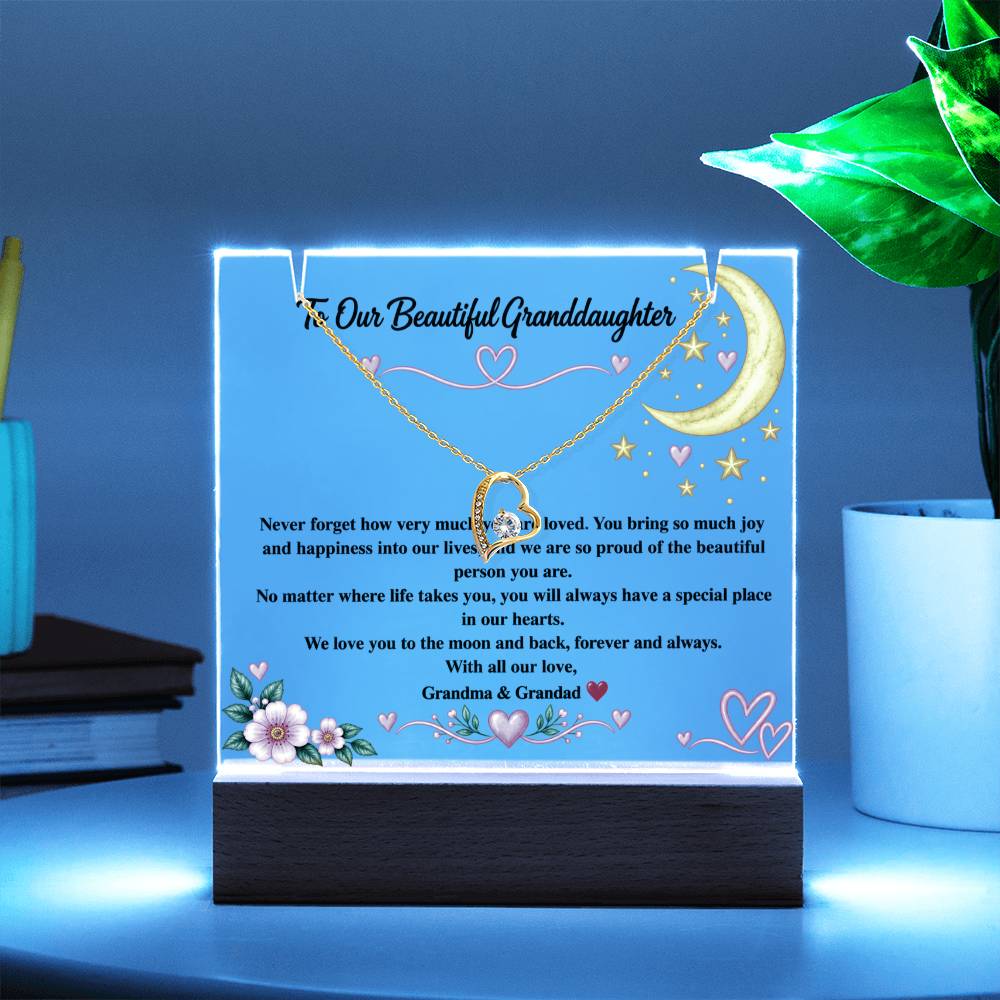To Our Beauitful Granddaughter