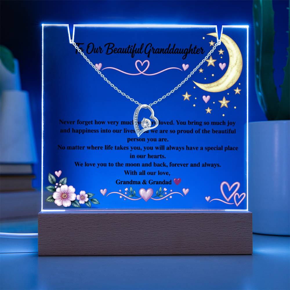 To Our Beauitful Granddaughter