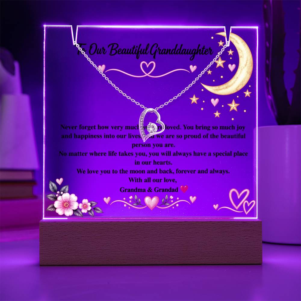 To Our Beauitful Granddaughter