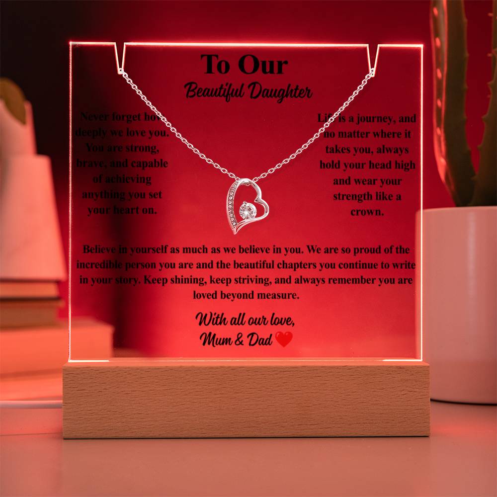 To our Beauitful Daughter