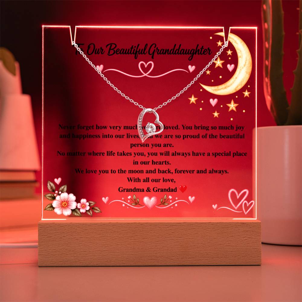 To Our Beauitful Granddaughter