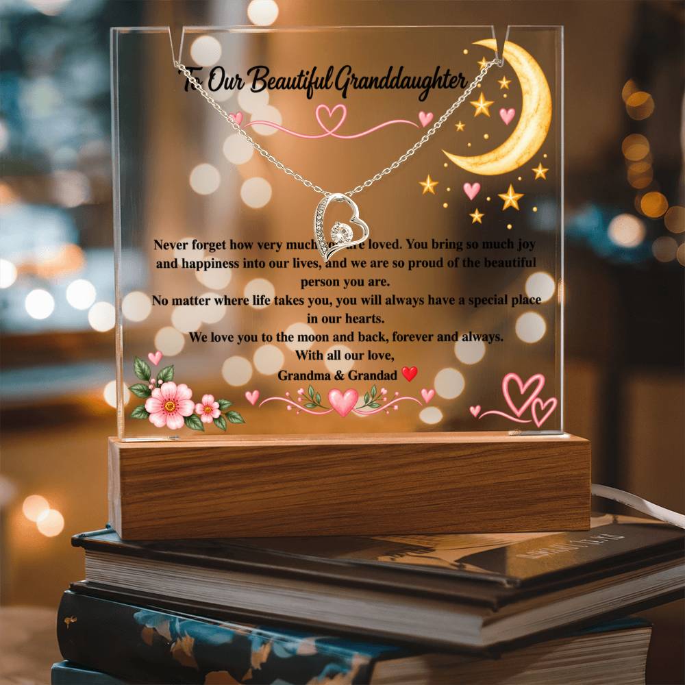 To Our Beauitful Granddaughter