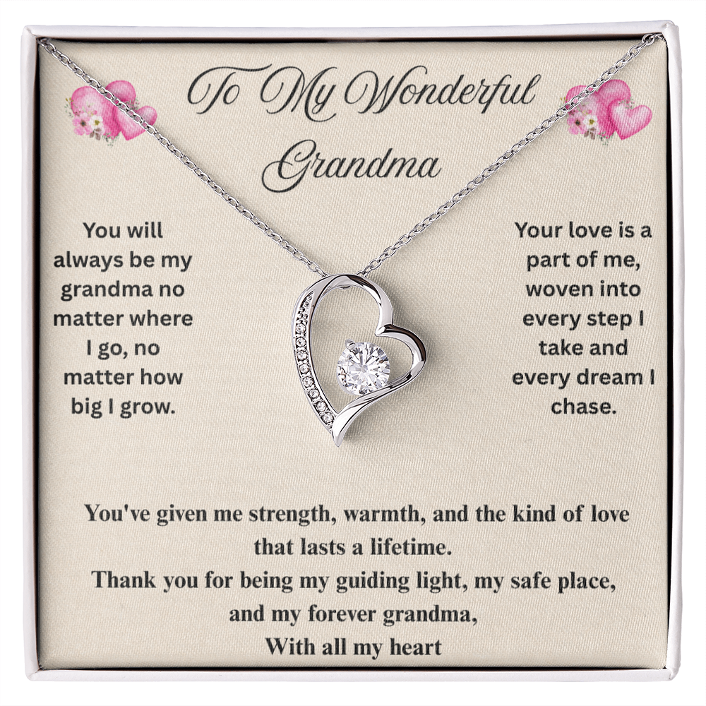 To My Wonderful Grandma