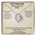 To My Future Wife Forever love necklace