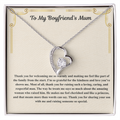 To My Boyfriend's Mum Forever Love Personalised Gift Set