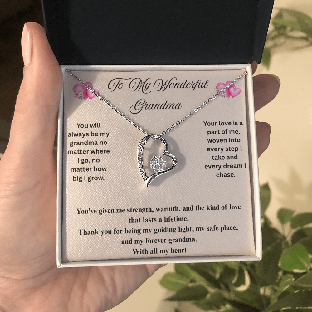 To My Wonderful Grandma