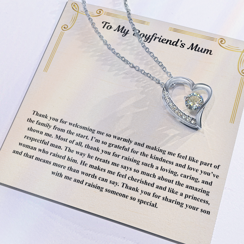 To My Boyfriend's Mum Forever Love Personalised Gift Set