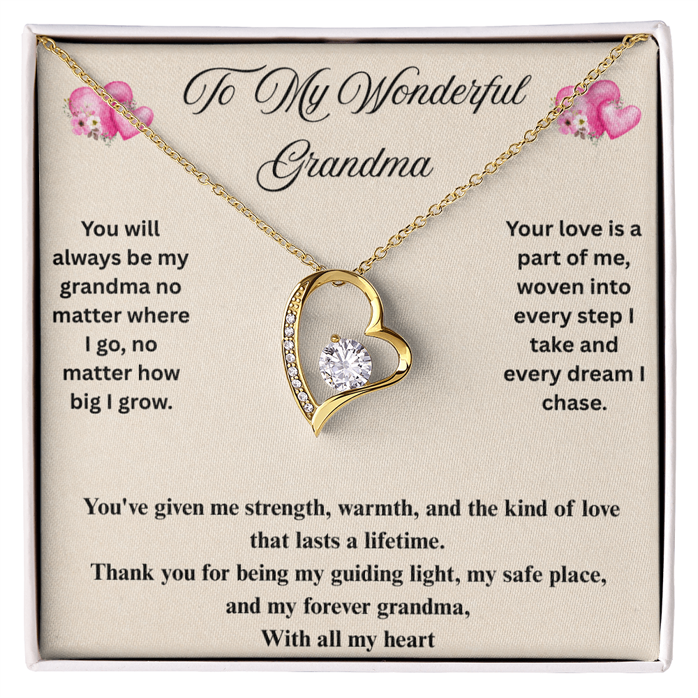 To My Wonderful Grandma