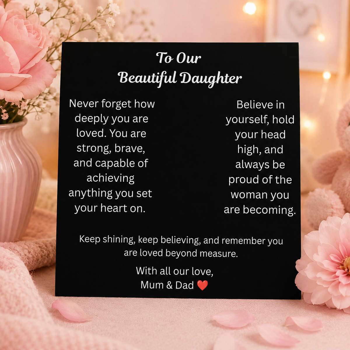To Our Beauitful Daughter RoseBox