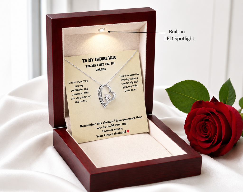To My Future Wife Forever love necklace