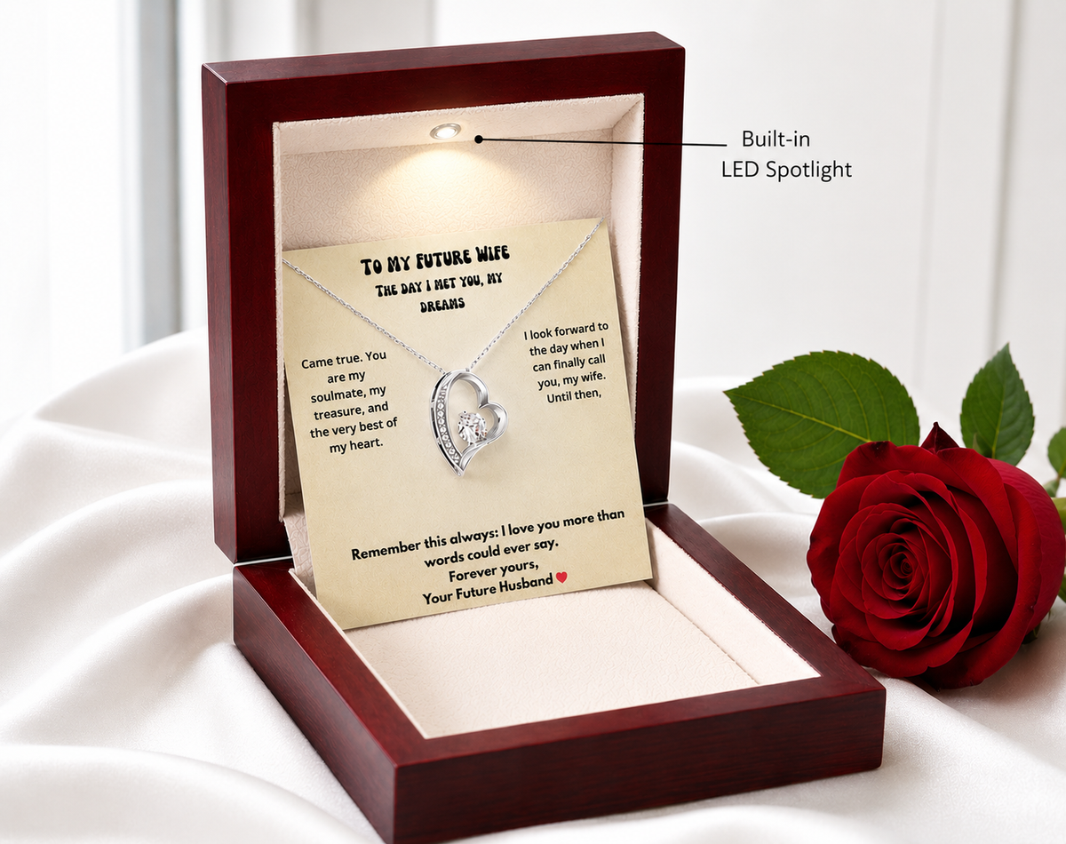 To My Future Wife Forever love necklace