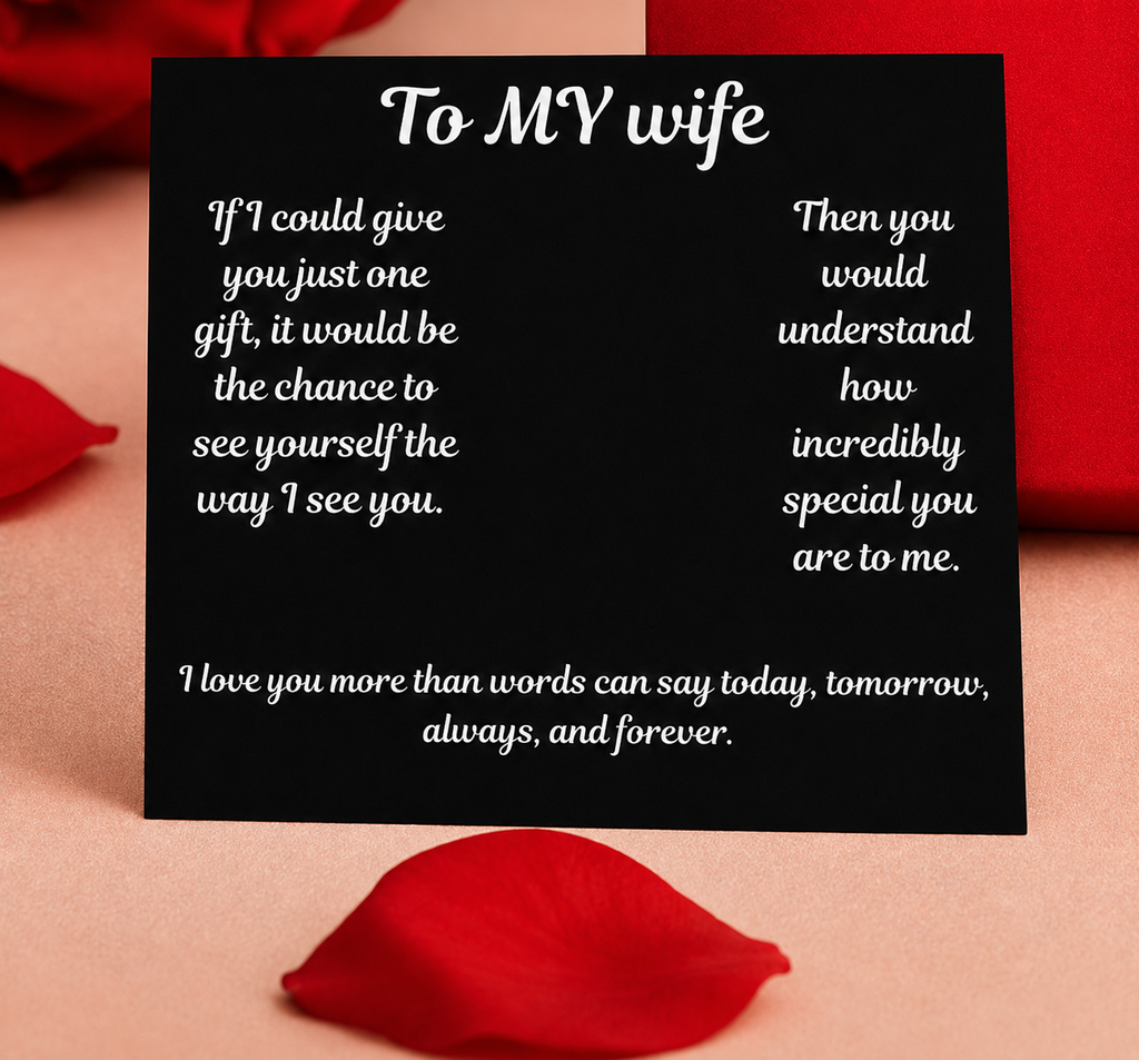 To My Wife  Rose box